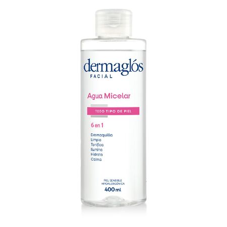 Agua Micelar Limpieza Facial 6 en 1 Para Todo Tipo De Piel