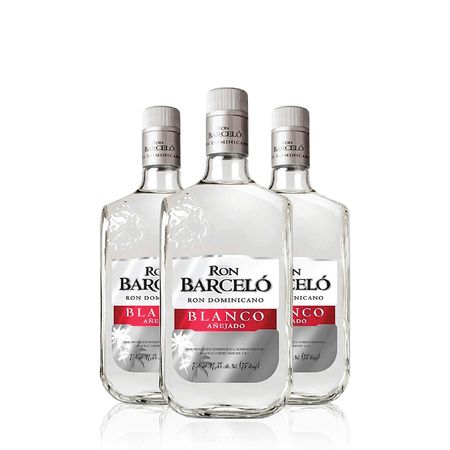 Ron Barcelo Blanco Caja x 3