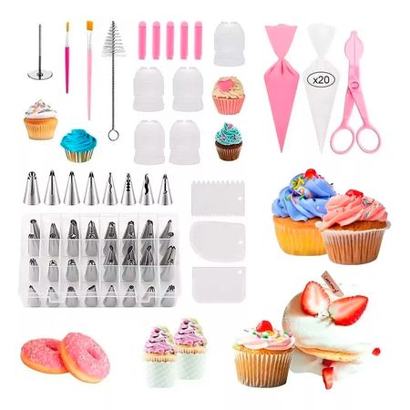 Juego de Repostería Gadnic  83 Picos Manga Tijera