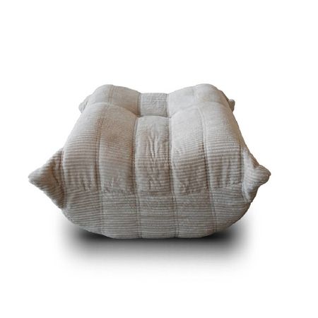 Puff En Caja Atma Home Togo 1 Cuerpo Tela Corderoy Beige BSOYS2491-Z4-7202