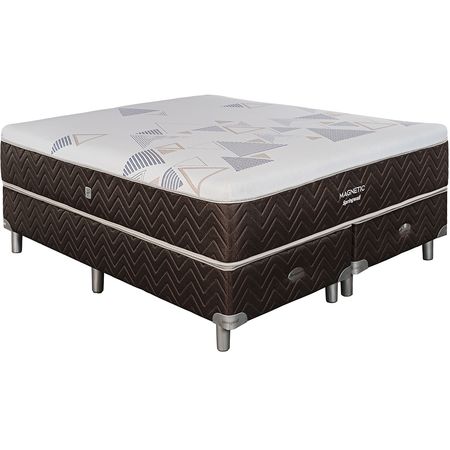 Sommier y Colchón Resortes Pocket Springwall Magnetic Pillow Soft 200x200 - King