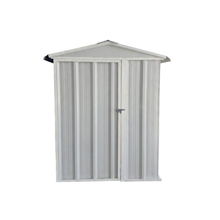 Armario Deposito Galpon de jardin Casi 150x1x2 Gris DON ACERO - Vista 1