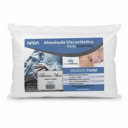 Almohada Viscoelastica Aireada Bs As 72x40 5009 Erway