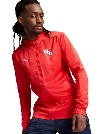 Campera Puma CAI Hombre Fútbol Rojo