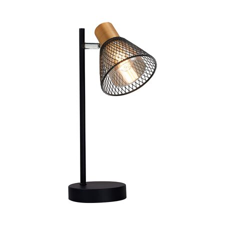 Lampara de Mesa Luminaria Industrial Deco Jaula