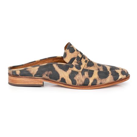 ZUECO BARCA LEOPARDO