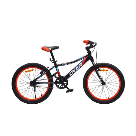 Bicicleta Overtech Q6 Kids R20, Color Rojo/Negro