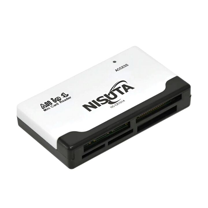 LECTOGRABADOR DE MEMORIA NISUTA (C:NEGRO NSCR1014) - Vista 1