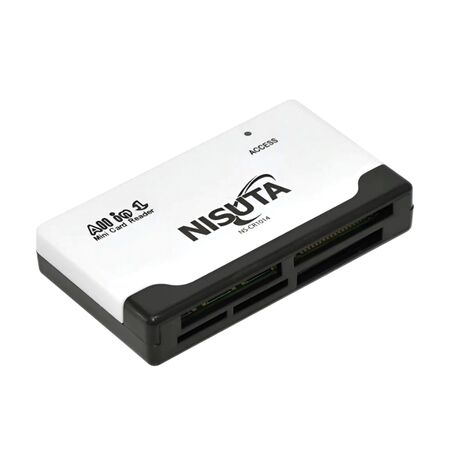 LECTOGRABADOR DE MEMORIA NISUTA (C:NEGRO NSCR1014)