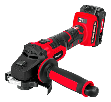 Amolador Angular Inalambrica Energizer Ezlag115bl/k 20v Rojo
