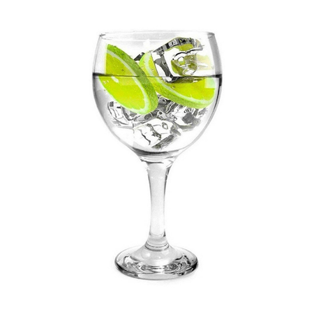 4 COPAS VIDRIO GIN