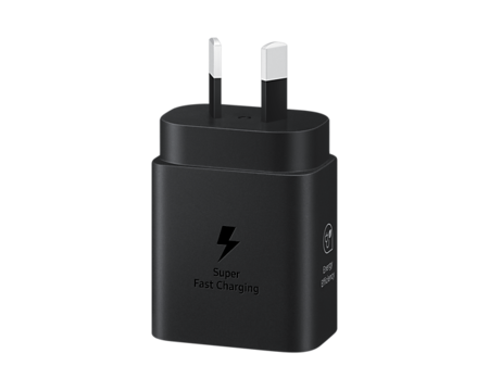 Cargador Samsung 25W USB tipo C Negro con cable