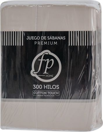 Juego De Sabanas Premium Fp Home King Size Natural