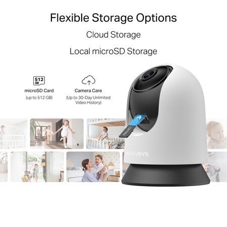 Camara IP Mercusys MC200 PTZ Interior 360