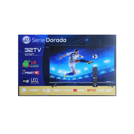Led tv smart 32 Serie Dorada Netfilx- Youtube.-Wifi