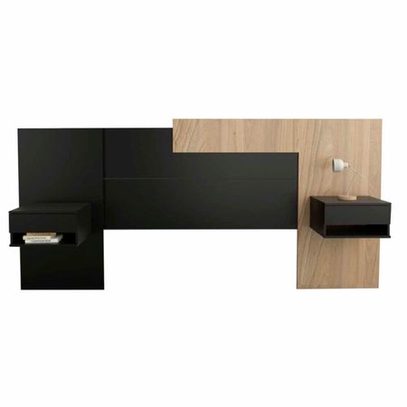 Respaldo de cama 6447 Olmo Finlandes Negro 320 Cm