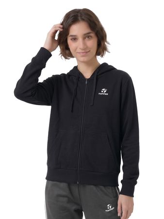 Campera Topper Básica II Mujer Moda Negro