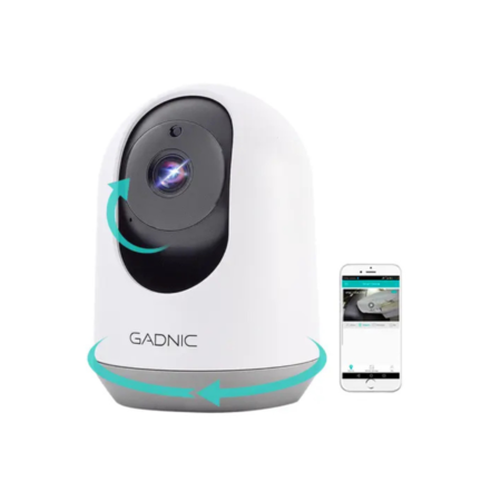 CAMARA DE SEGURIDAD GADNIC IP SX90 PLUS (C:BLANCO P2P00090)