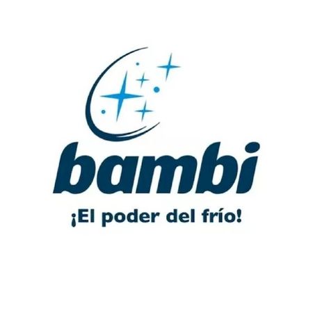 HELADERA BAMBI 330 LTS. 2F-1600PA COLOR PLATA