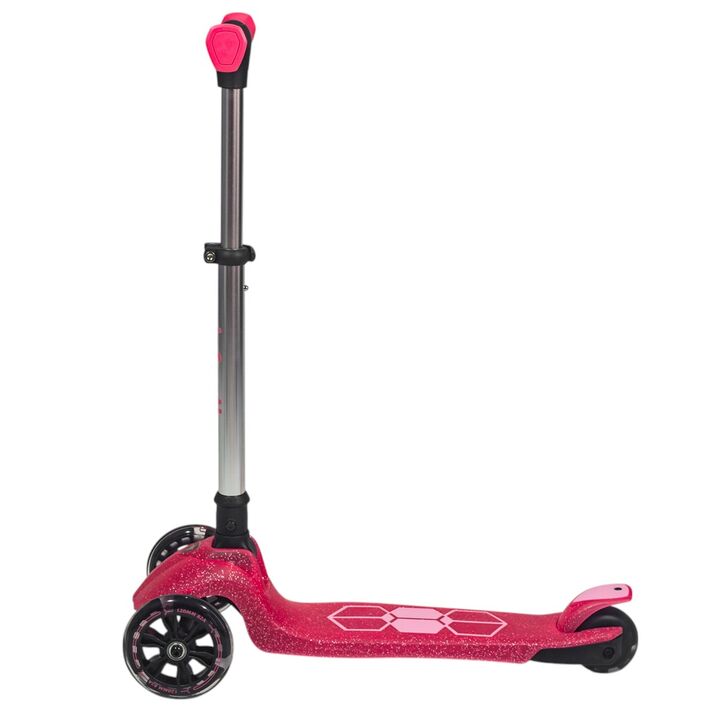 Monopatín plegable con luces LED Infanti Jelly rosa - Vista 5