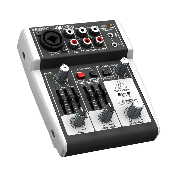 Consola de Mezcla Behringer XENYX 302USB - Vista 5