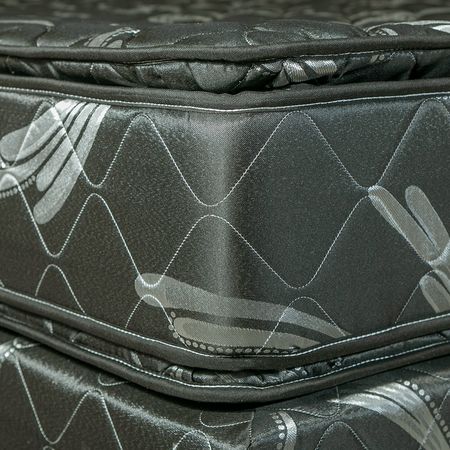 Colchon Maxiking Brisas 1 Plaza y Media 100x190x30cm Espuma de Alta Densidad Doble Pillow de Jackard