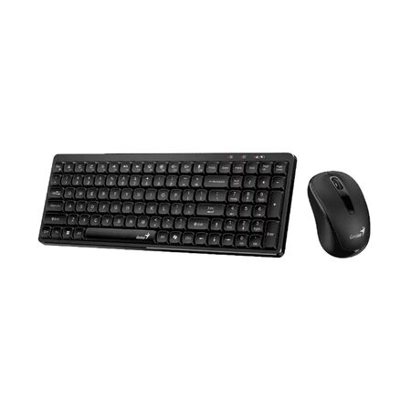 Teclado con Mouse Genius Lmate Q8100 Inalambrico Negro