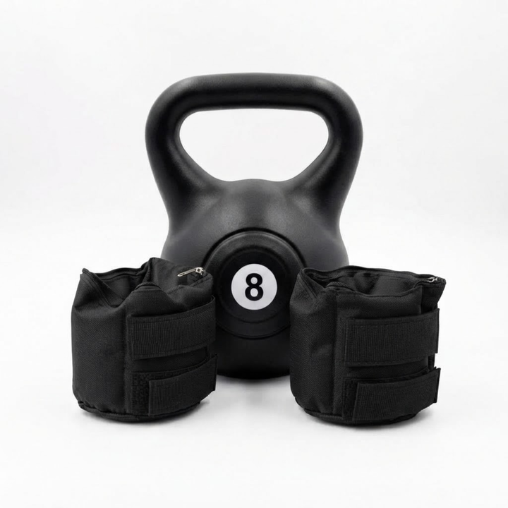 Pesa Rusa 8 Kg + Par de Tobilleras 3 Kg - Vista 2