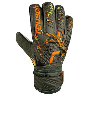 Guantes Reusch Attrakt Solid Unisex Fútbol Negro