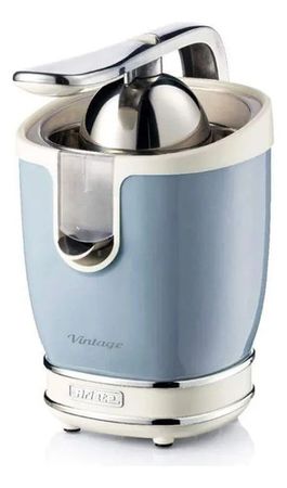 Exprimidor Eléctrico De Jugo Vintage Ariete Cítricos 85 W Celeste