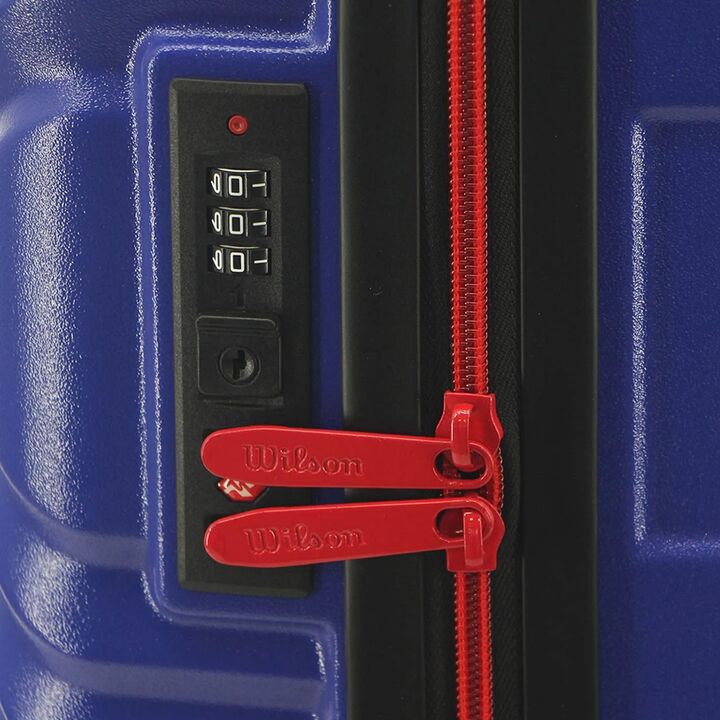 Valija Carry On ABS azul 20" Wilson + Almohadón de cuello de viaje memory foam - Vista 4