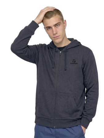 Campera Topper Básica II Hombre Moda Gris