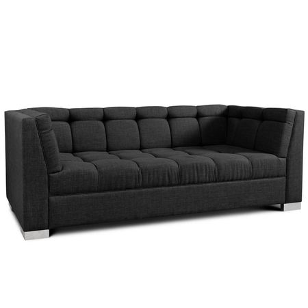 Sillón 3 Cuerpos Tokio Tapizado Aspen Topo Espácity