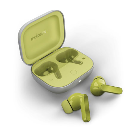 Auricular In Ear Bluetooth Motorola Moto Buds Guitar Verde