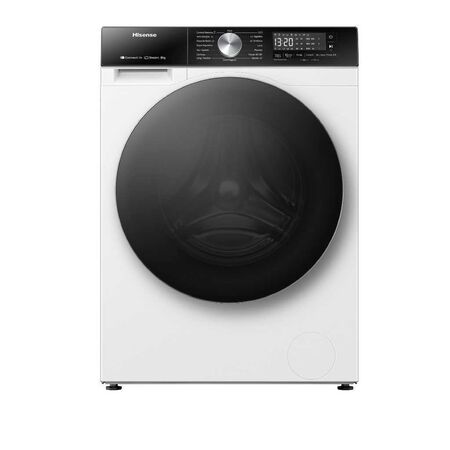 Lavarropas Hisense 8KG Smart Inverter Carga Frontal Blanco WF3S8043BW