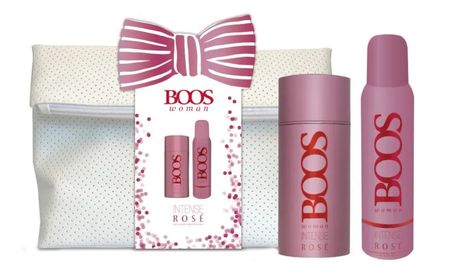 Set Boos Woman Intense Rose EDP 90 Ml+ Desodorante