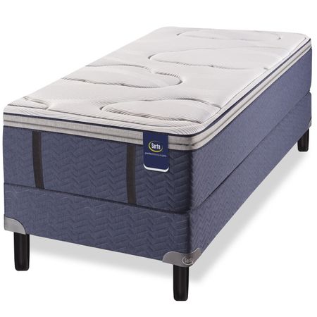 COLCHÓN + SOMMIER SERTA PENSILVANIA RESORTES TEJIDO DE PUNTO 90X190