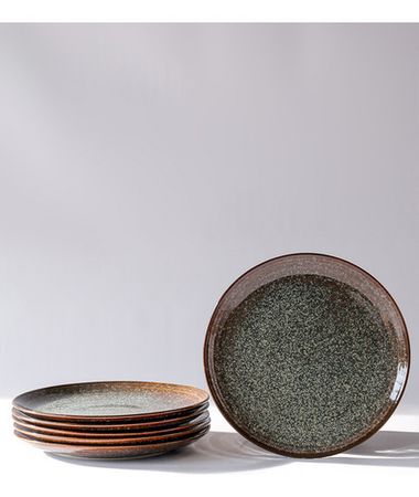 Set 6 Plato Playo Miuri Antique 27.5 Cm Verde