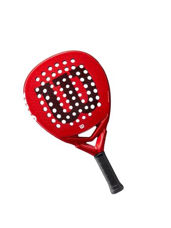 Paleta Wilson Bela Elite V2.5 Unisex Padel Rojo