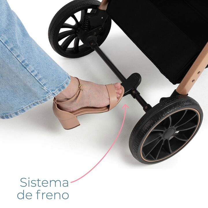 Cochecito Travel System Infanti Romanzo Bronce - Vista 9