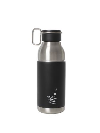 Caramañola Elite Mia Inox Unisex Ciclismo Negro