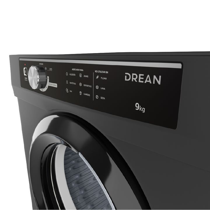 Secarropas por calor 9 Kg Gris Drean SED090VGCL0 - Vista 4