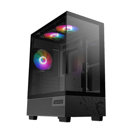 Gabinete MSI Pag Pano M110A Fan RGB Negro