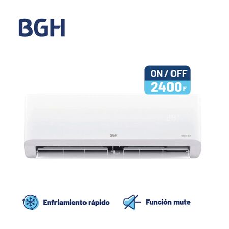Aire Acondicionado BGH Split On/Off 2408 fg BS26WCDW