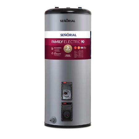 Termotanque Electrico Señorial Family 90L Carga Superior TTS-90 EAR