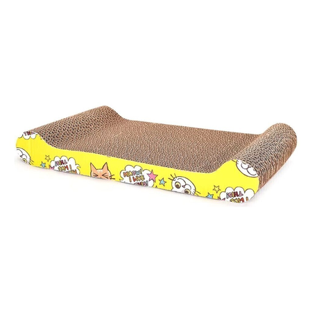Rascador Gato Divan Cama 40x20x5 Duradero Ecologico