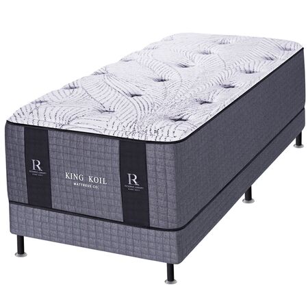 Colchon y Sommier King Koil Lexington 1 Plaza y Media 90x190 de Resortes Pocket + Espuma Viscoelastica