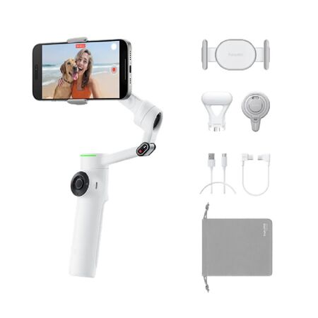 Combo Premium Movility Insta 360  - Flow 2 Pro Creator Bundle y estuche de transporte