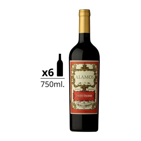 Vino Tinto Alamos Cabernet Sauvignon Caja x 6