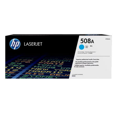 Toner HP 508A Cyan Original LaserJet Toner CF361A